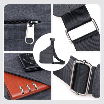 Practical Travel Sling Bag With Safe Pockets - Lusomart