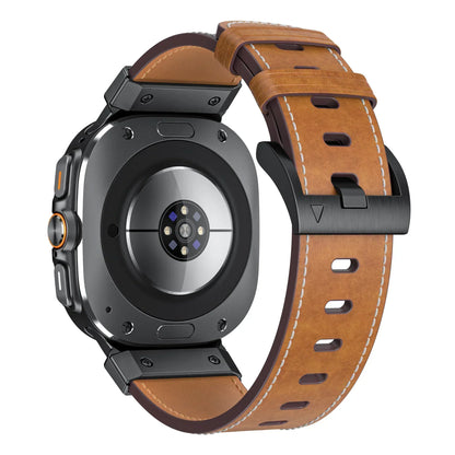 Rugged Leather Band for Galaxy Watch Ultra