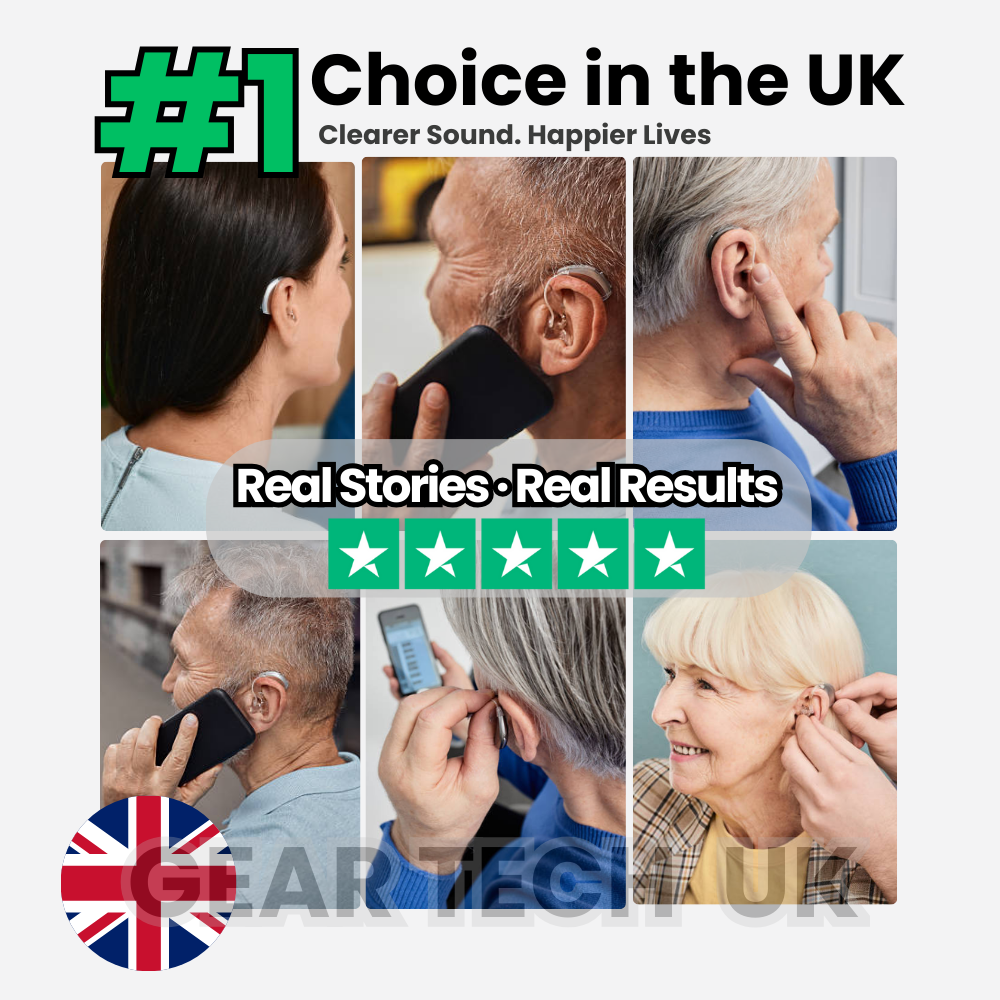 Rechargeable Wireless Noise Cancelling Hearing Amplifier