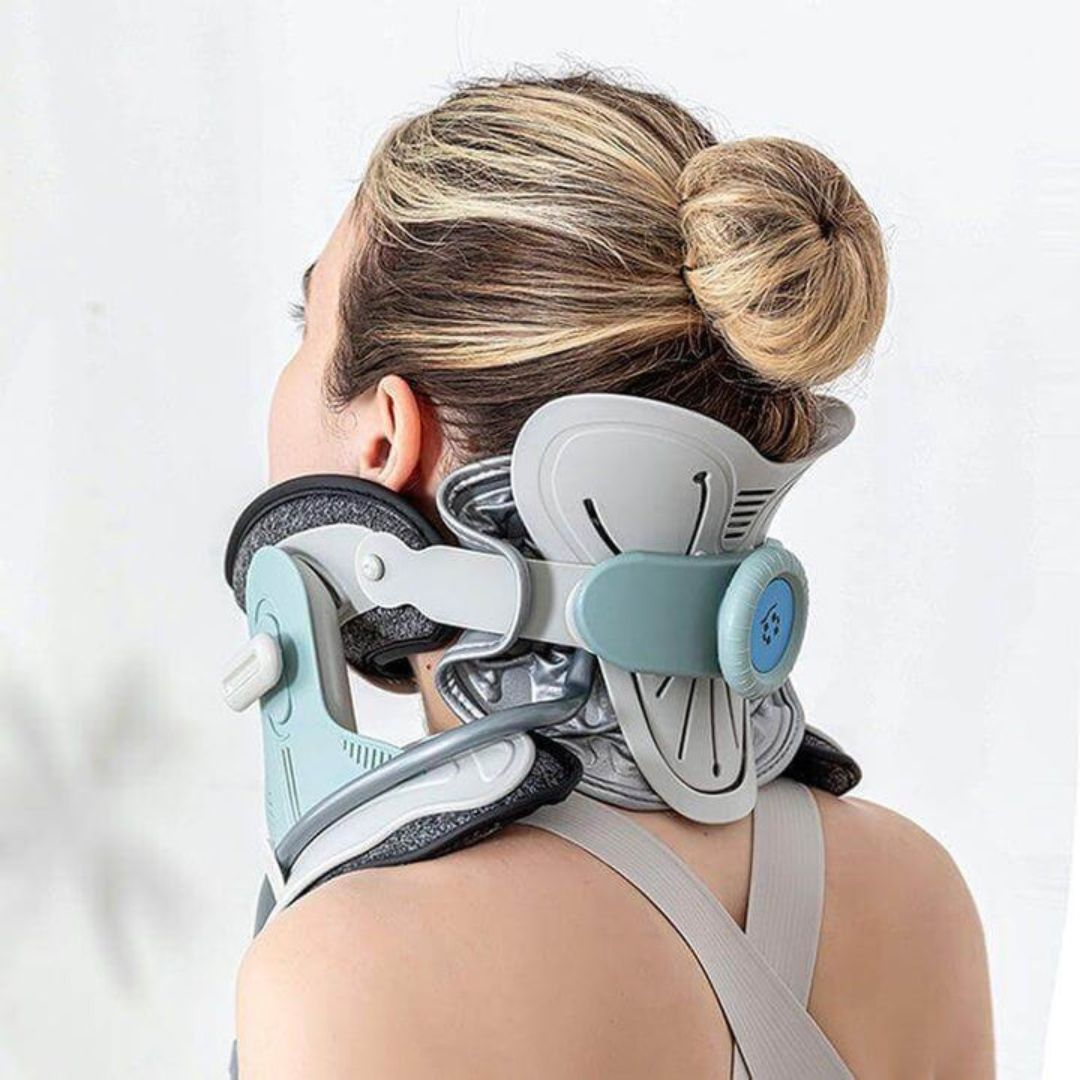 Comfortable Cervical Traction Collar For Neck Pain Relief
