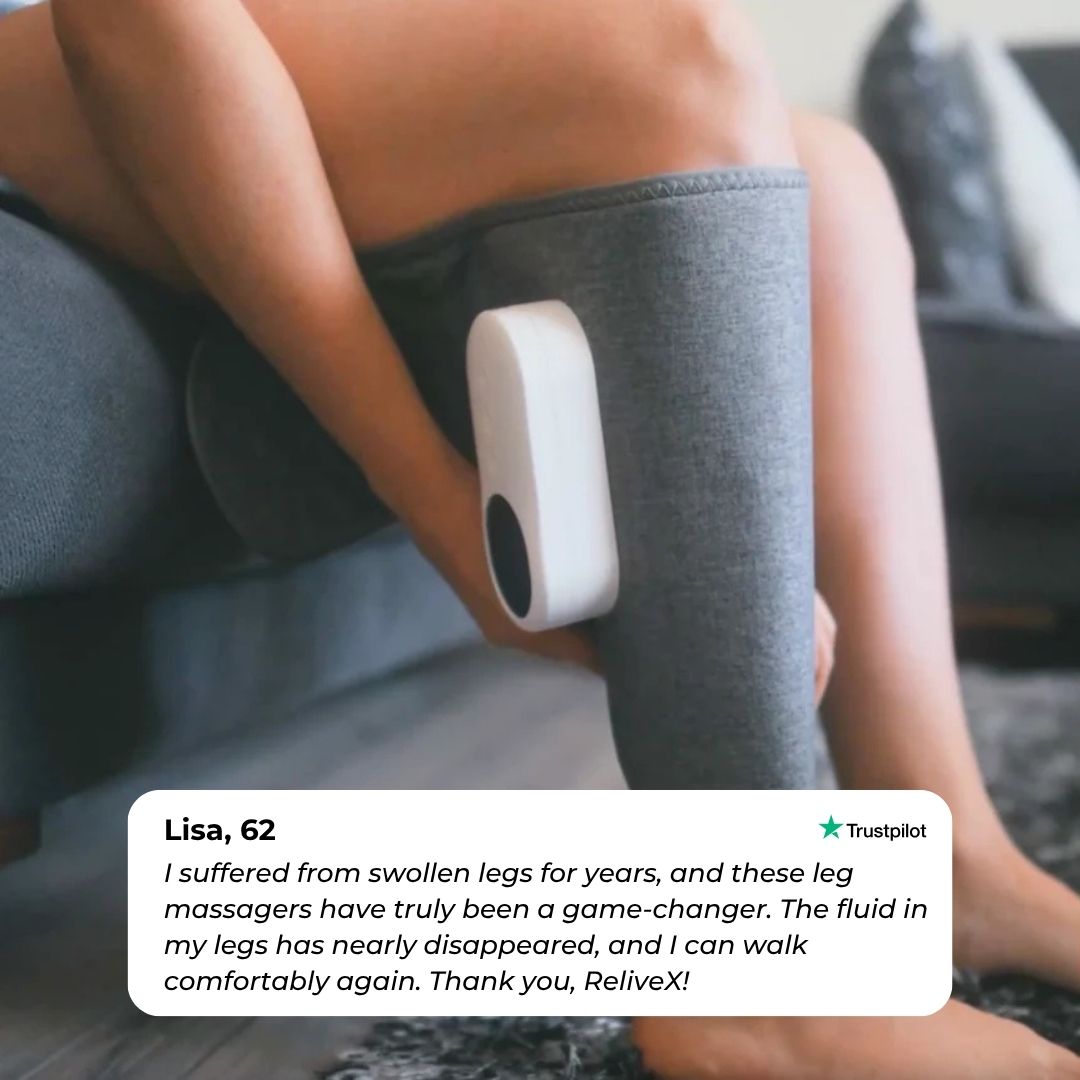 Relaxing 3-In-1 Leg Compression Massager for Home Use