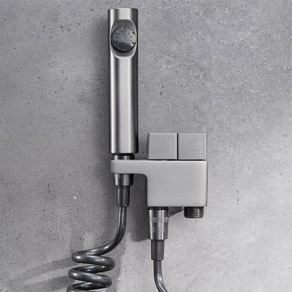 Portable Toilet Bidet Spray Kit With Adjustable Valve