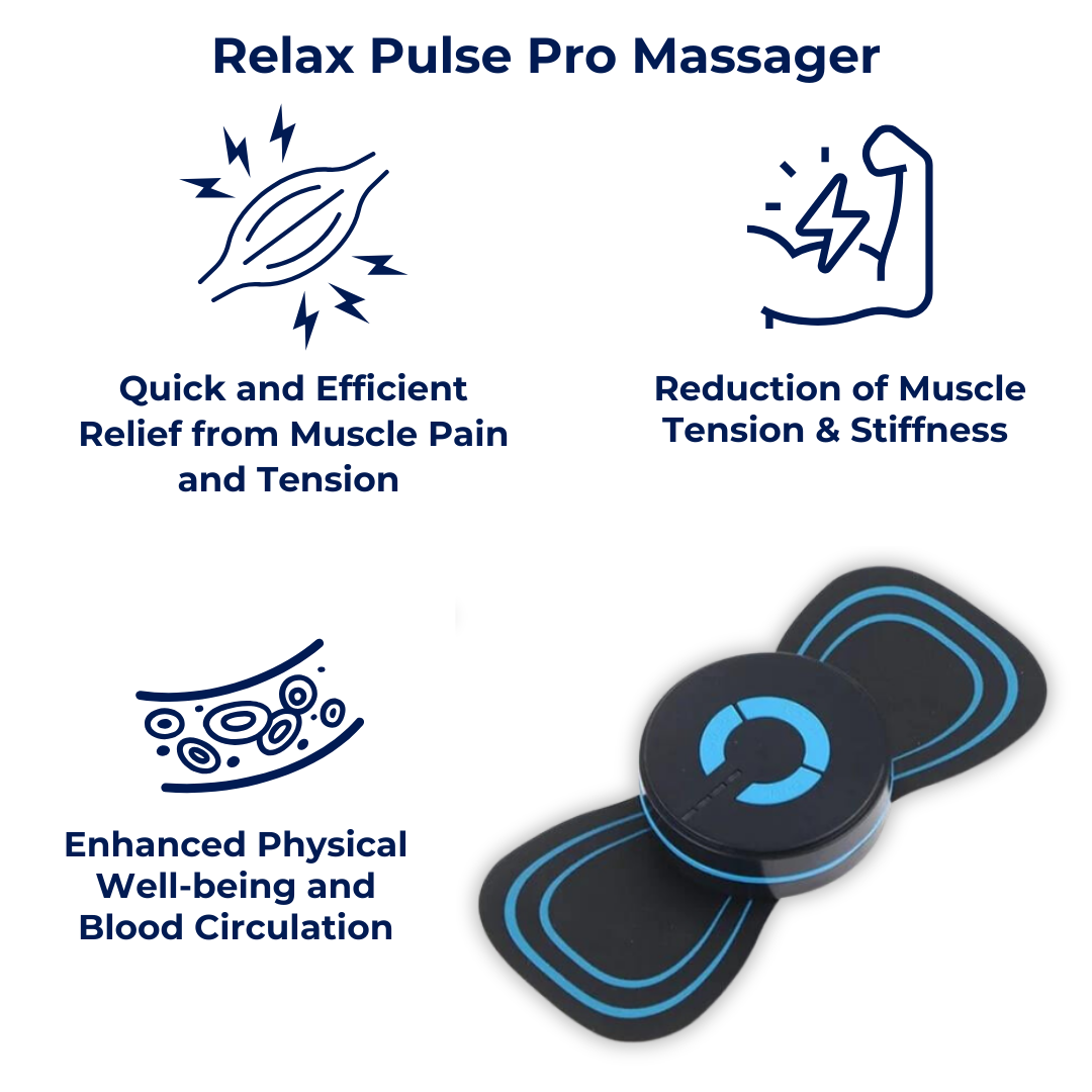 Therapeutic Massager With Heat For Sore Muscle Relief
