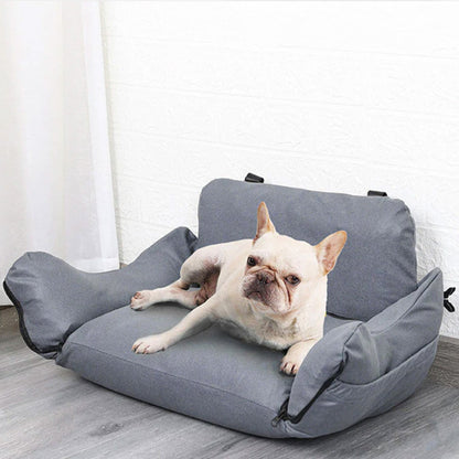 Versatile Pet Car Bed and Carrier Set