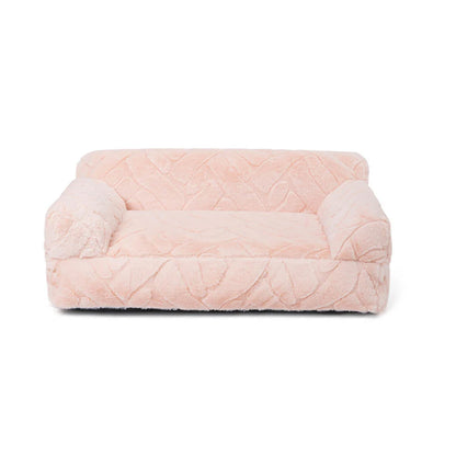 Plush Fake Fur Pet Bed Super Soft Cozy Comfortable