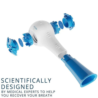 Portable Breath Training Device For Better Lung Capacity
