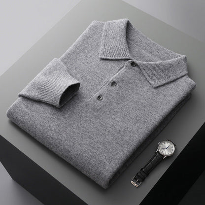 Premium Soft Merino Wool Polo Shirt