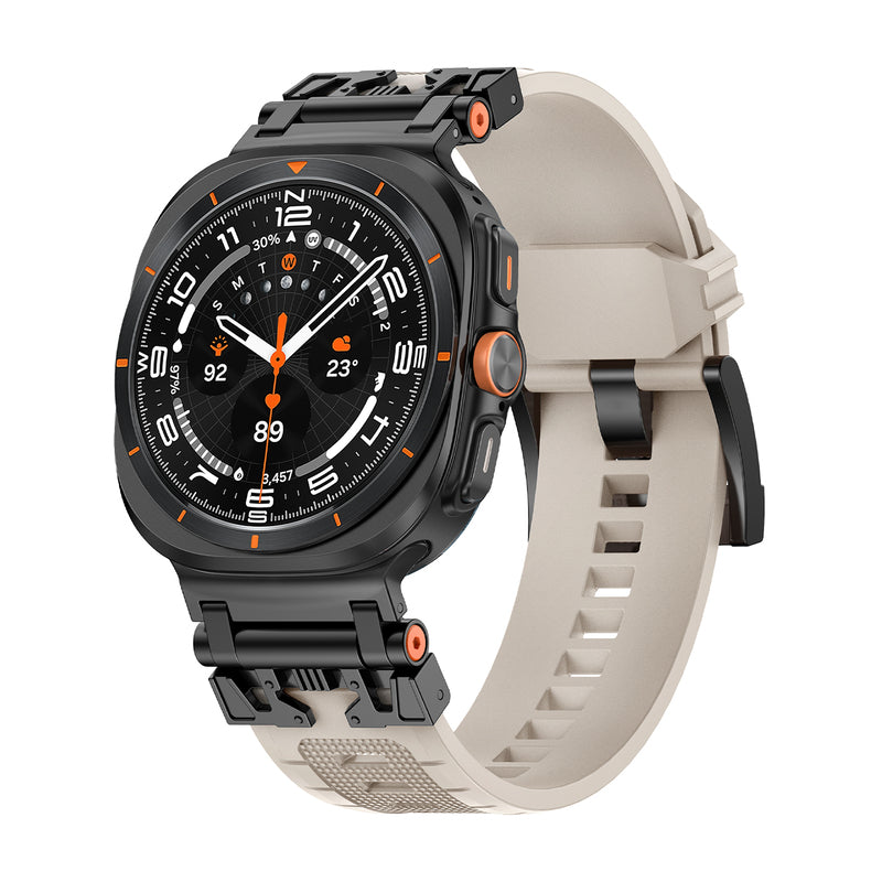 Durable Rubber Band for Samsung Watch 7 Ultra