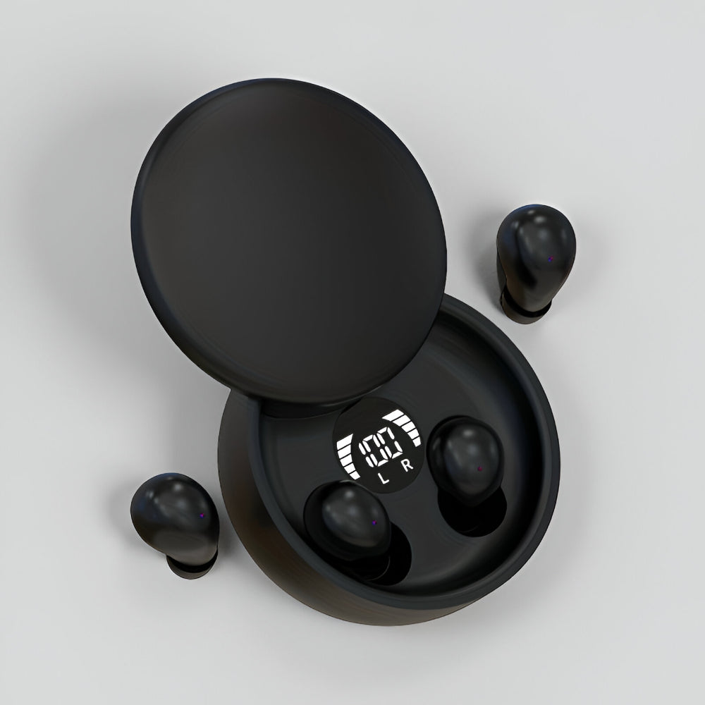 Compact Bluetooth Earbuds with Touch Control - Lusomart