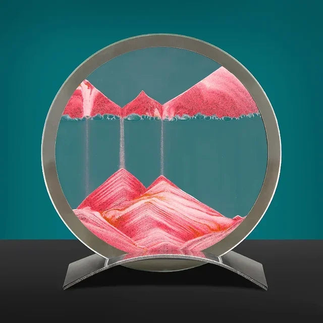 Soothing Kinetic Sand Table Lamp for Relaxation