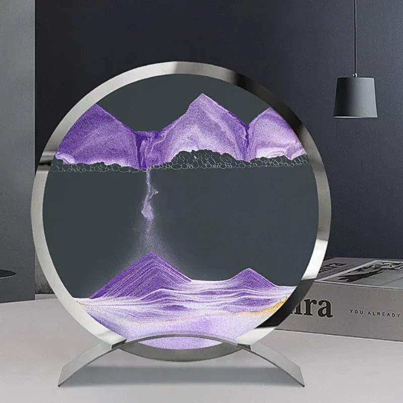 Soothing Kinetic Sand Table Lamp for Relaxation