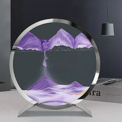 Soothing Kinetic Sand Table Lamp for Relaxation