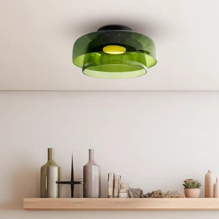 Elegant Glass Pendant Ceiling Lamp