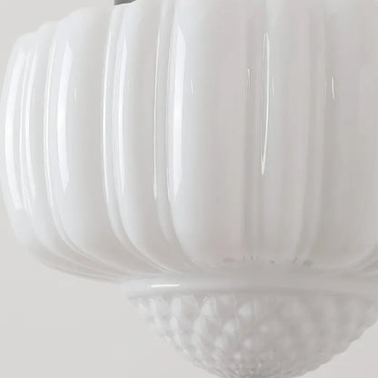 Simple White Hanging Lamp