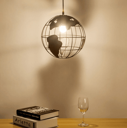 Modern Glass Globe Ceiling Light