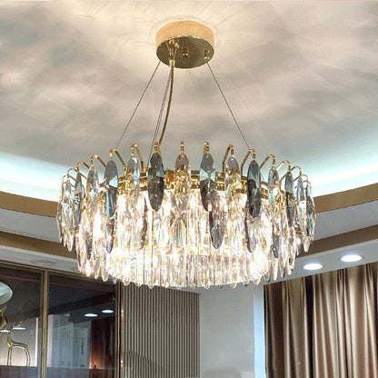 Elegant Crystal Pendant Chandelier