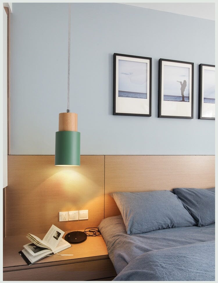 Natural Wood Hanging Light Fixtures