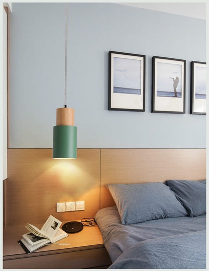 Natural Wood Hanging Light Fixtures