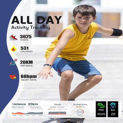 Fun Kids GPS Tracker Smart Watch With Step Counter