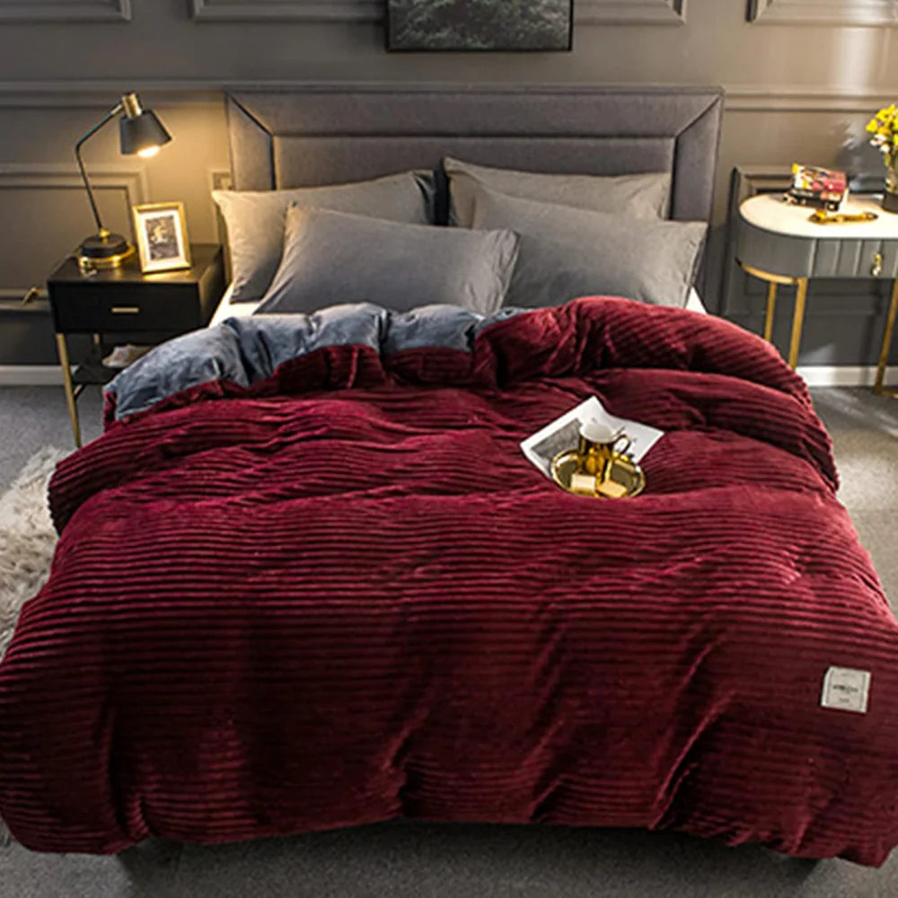 Soft Winter Bedding Set Cozy Duvet Cover
