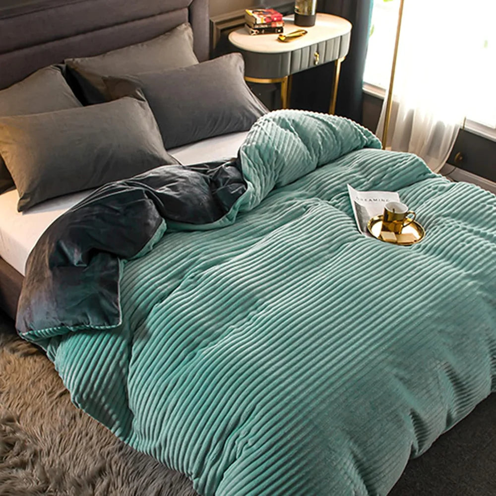 Soft Winter Bedding Set Cozy Duvet Cover