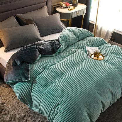 Soft Winter Bedding Set Cozy Duvet Cover
