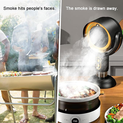 Compact Rechargeable Kitchen Exhaust Fan