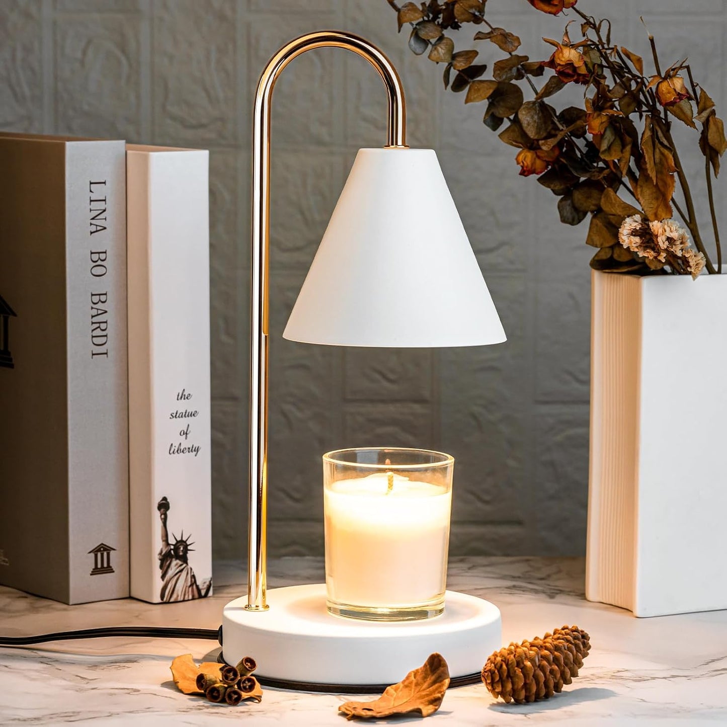 Warm Electric Melted Wax Table Lamp