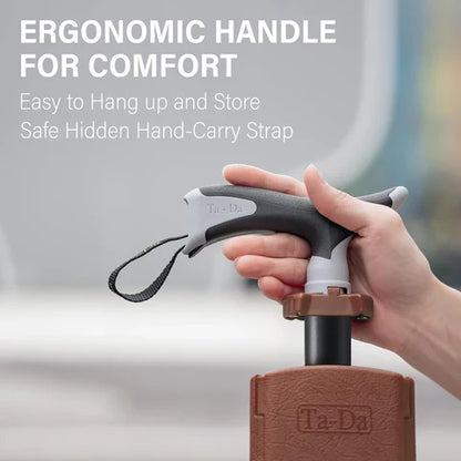 Portable Hiking Staff with Integrated Rest Seat