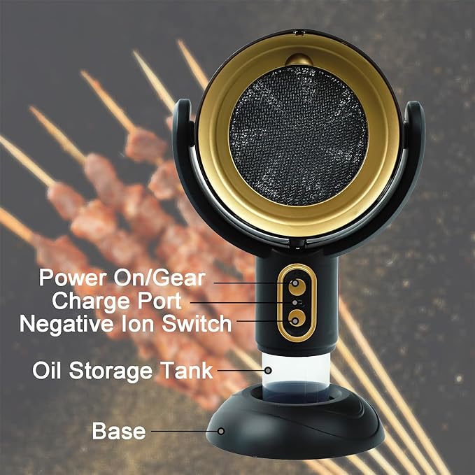 Compact Rechargeable Kitchen Exhaust Fan