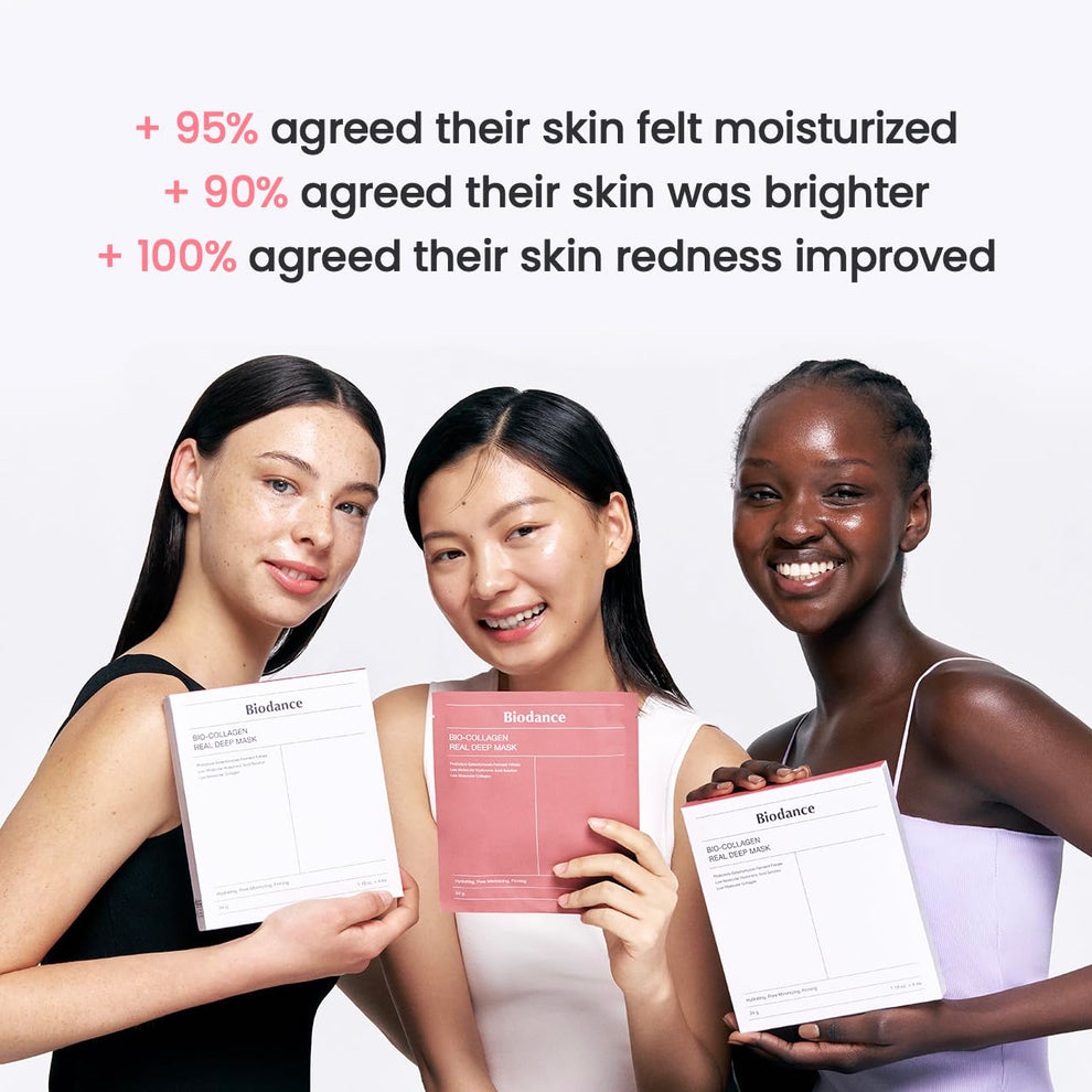 Natural Collagen Face Mask For Hydrated Glowing Skin