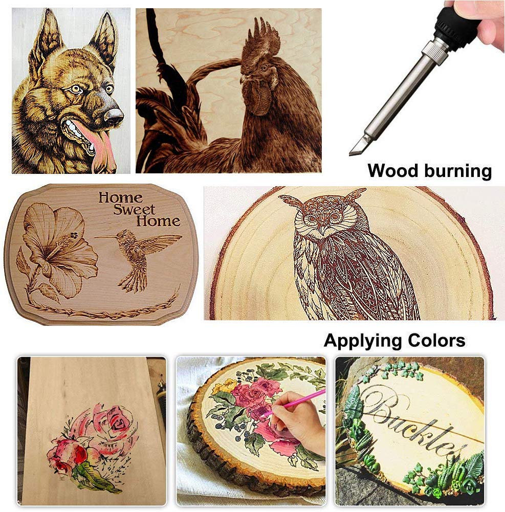 Professional Wood Burning Tool Set With Precision Pen