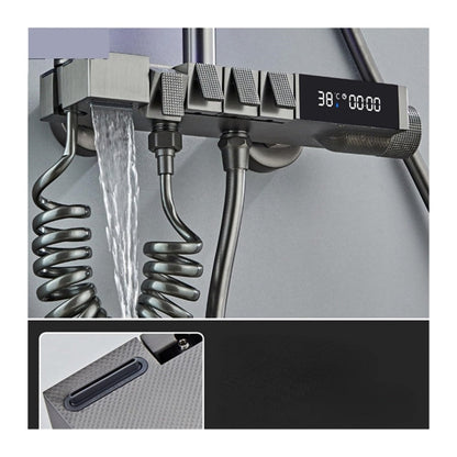 Luxury Digital Shower System With Thermostatic Mixer Faucet