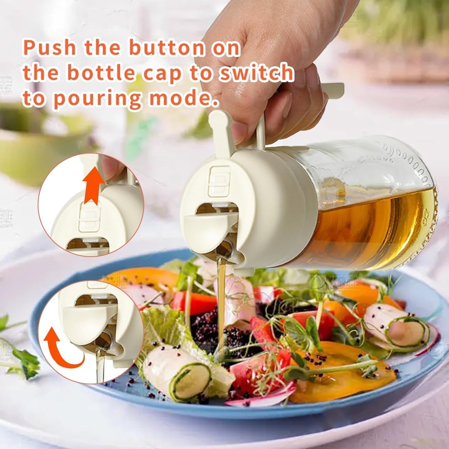 Easy Spray Kitchen Oil Bottle Dispenser