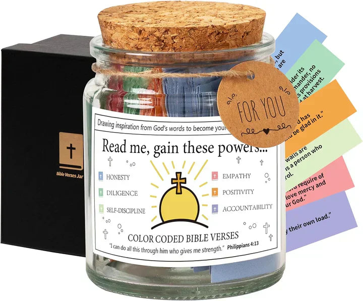 Inspirational Scripture Jar
