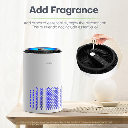 Small Room Quiet True HEPA Air Cleaner