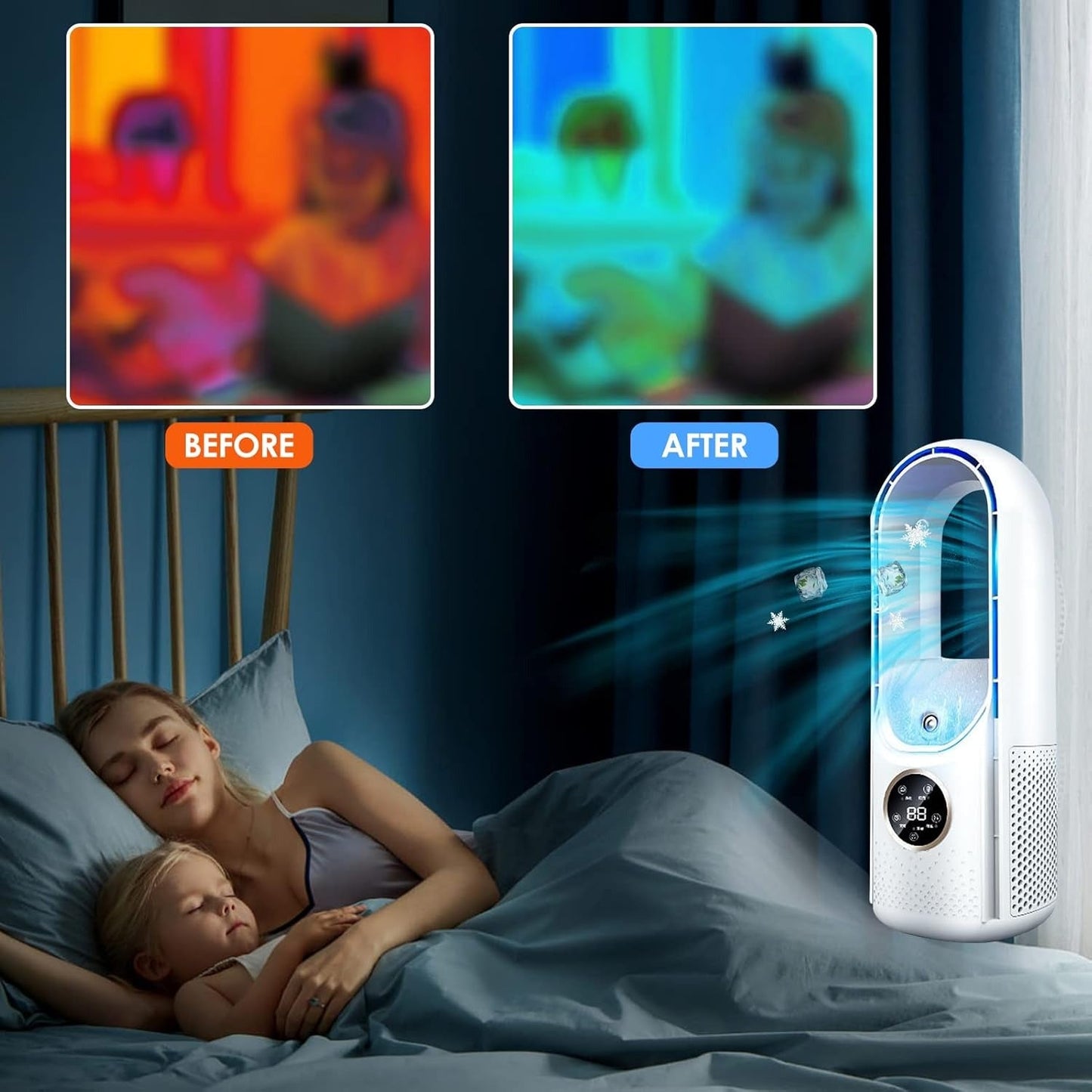 Compact Silent Personal Air Conditioner