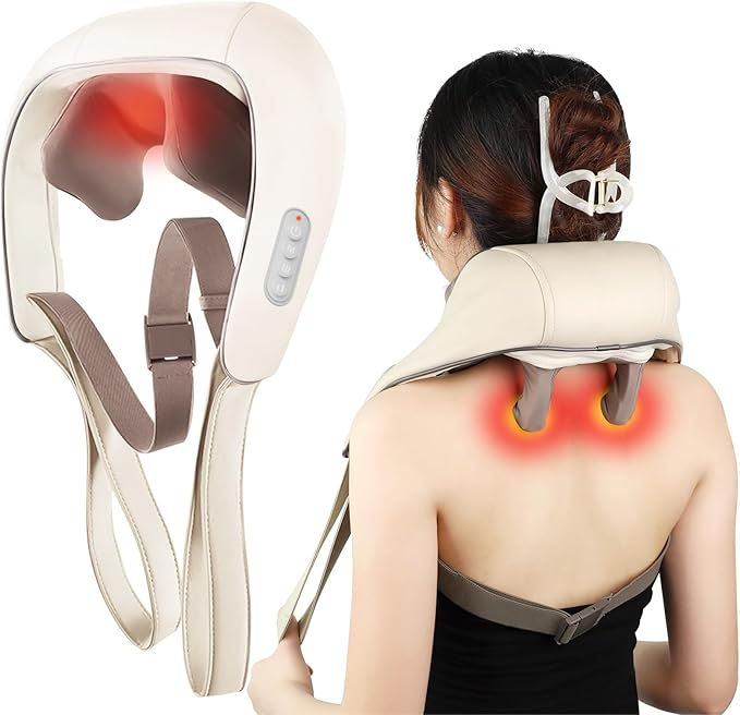 Powerful Electric Massager For Neck And Back Pain Relief - Lusomart