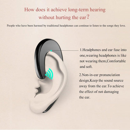Wireless Open Earbuds with Noise Cancelling Technology