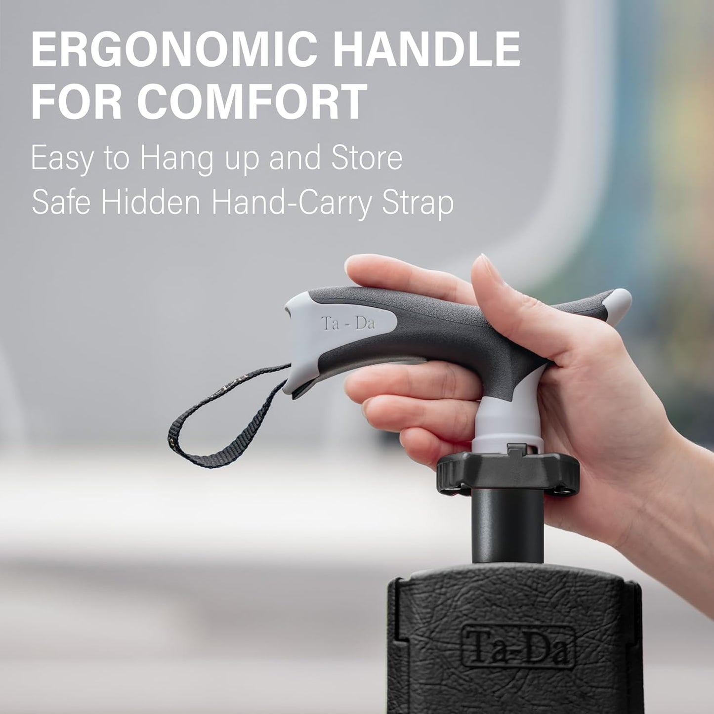 Portable Hiking Staff with Integrated Rest Seat
