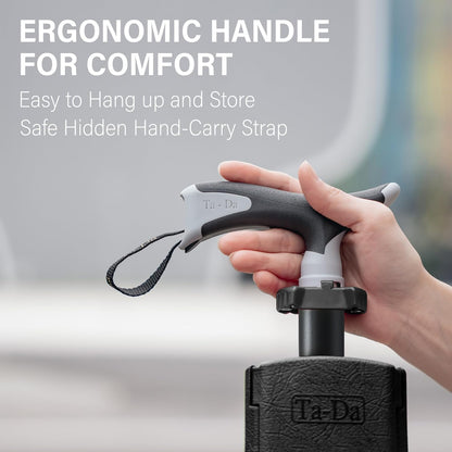 Portable Hiking Staff with Integrated Rest Seat