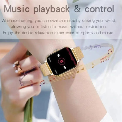 Smart Touch Screen Watch with Bluetooth Connectivity