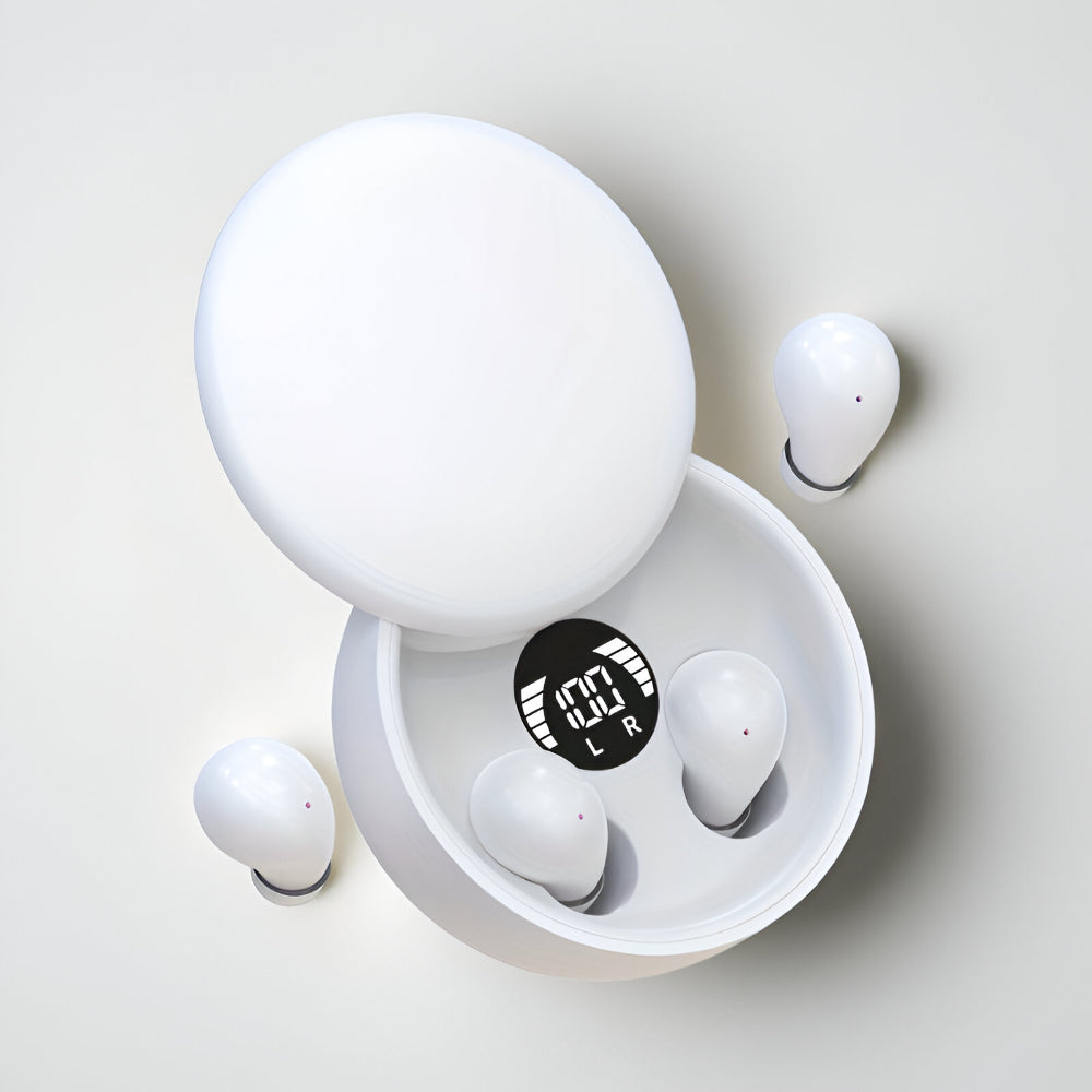 Compact Bluetooth Earbuds with Touch Control