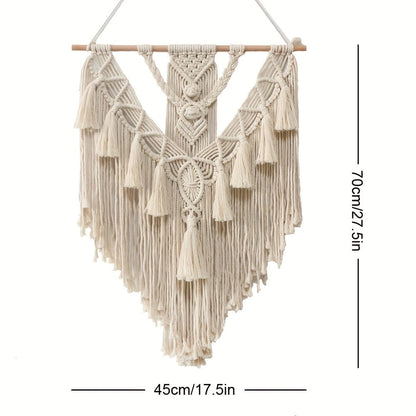 Unique Textile Wall Decor | Handmade Woven Wall Hanging