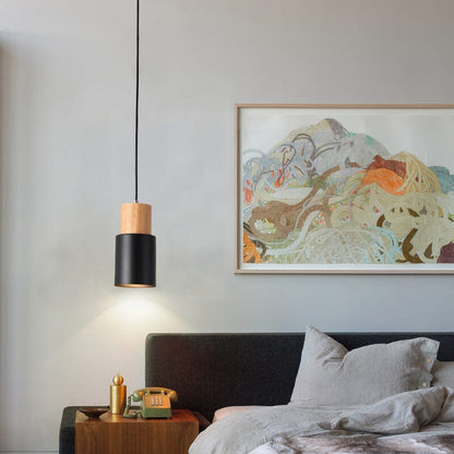 Natural Wood Hanging Light Fixtures