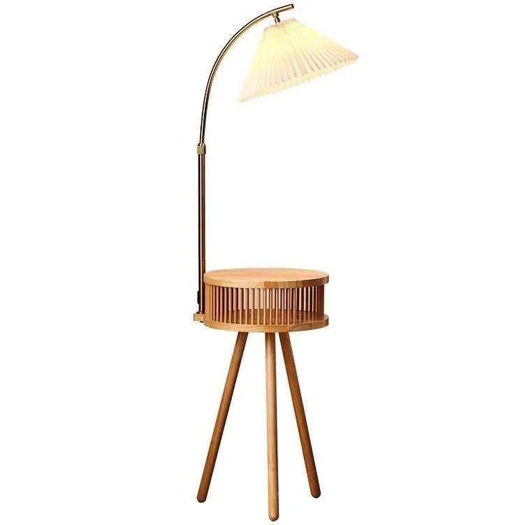 Elegant Floral Standing Lamp