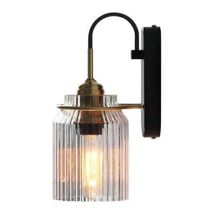 Classic Glass Wall Light Fixture