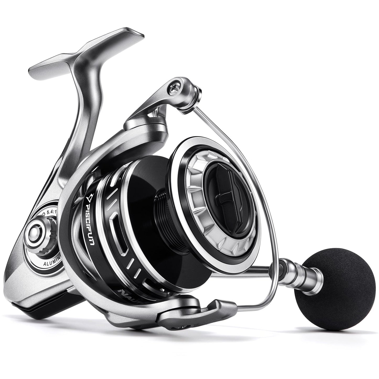 Durable Saltwater Spinning Fishing Reel with Aluminum Body