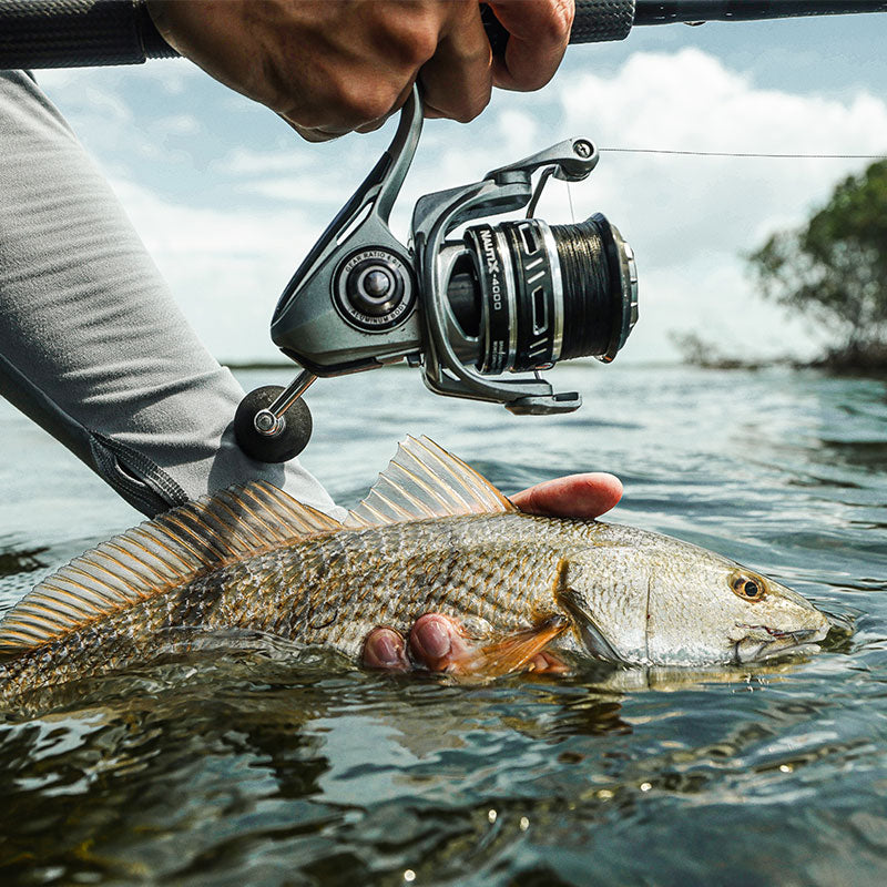 Durable Saltwater Spinning Fishing Reel with Aluminum Body