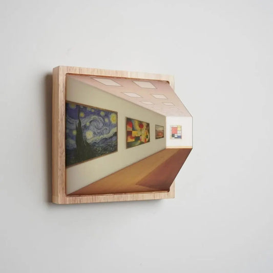 3D Effect Modern Wall Lamp for Living Rooms - Lusomart